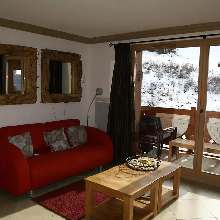 De Gamme 3p Cabine, Pied Des Pistes, Balcon, Parking, Centre Station A 150m - Fr-1-557-15 * Les Adrets